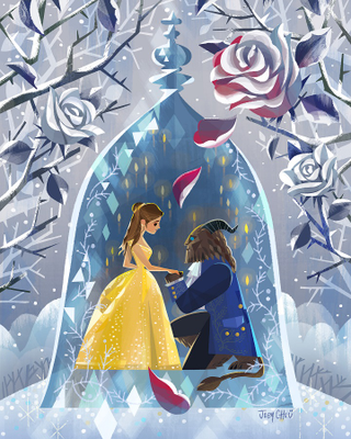 Illustration for article titled This Beauty and the Beast Art Show Is, Well, Beautiful